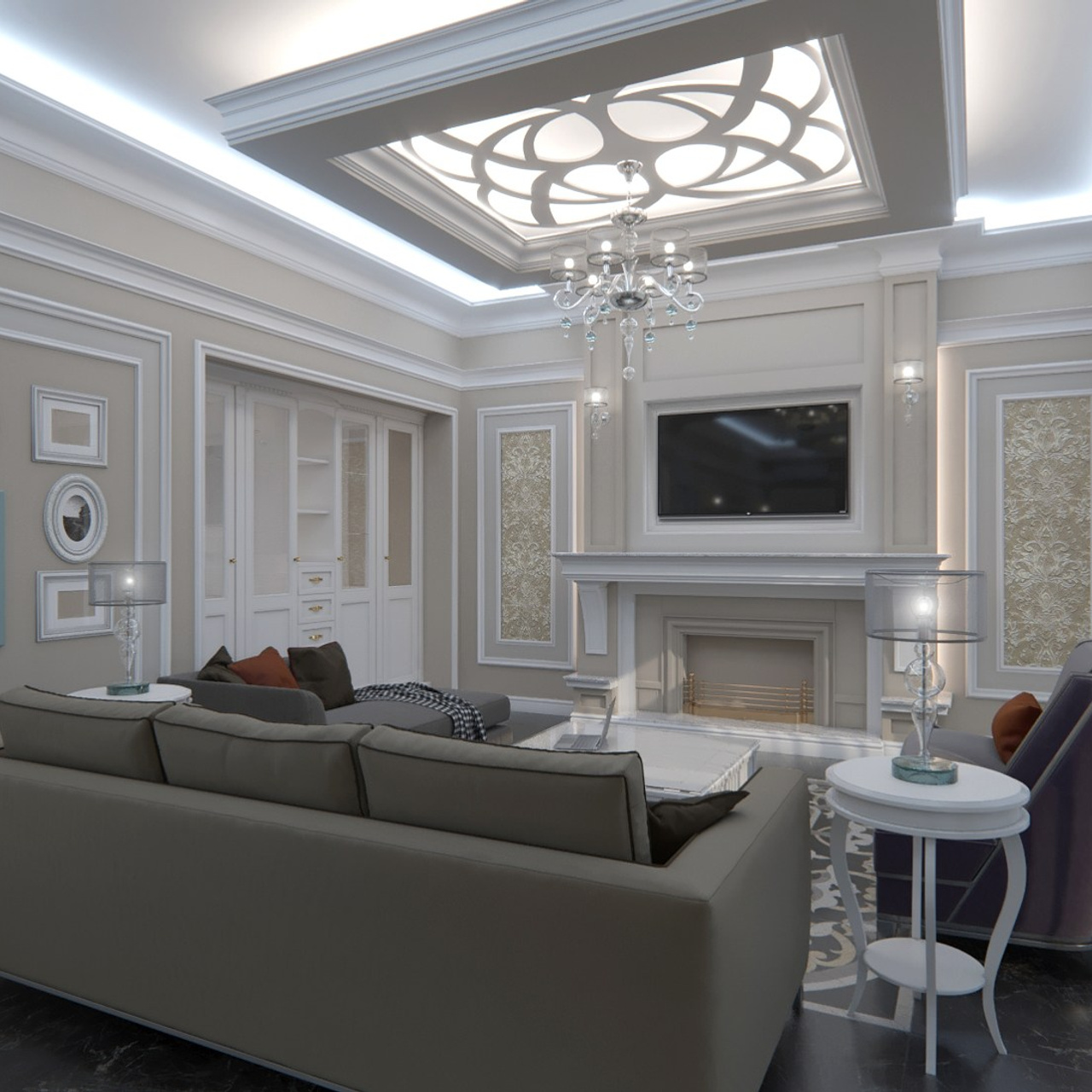 Дизайн интерьера в классическом стиле • Авторский дизайн интерьера квартиры, частного дома