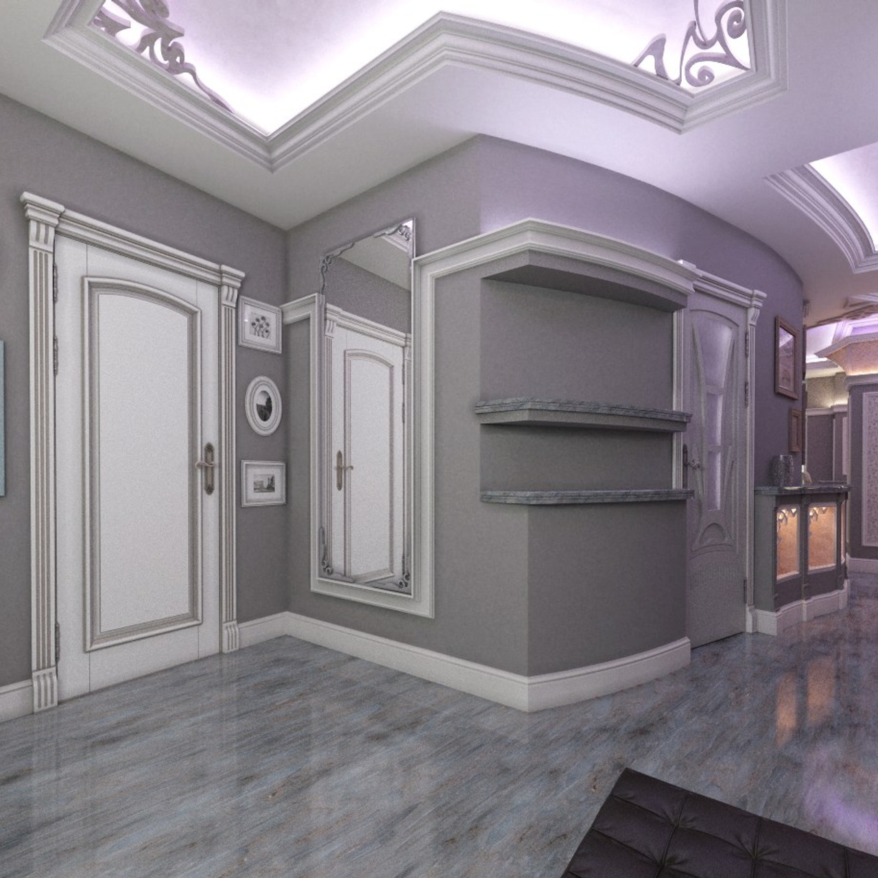 Дизайн интерьера в классическом стиле • Авторский дизайн интерьера квартиры, частного дома