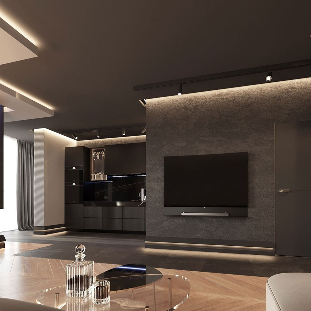 Дизайн-проект трехкомнатной квартиры