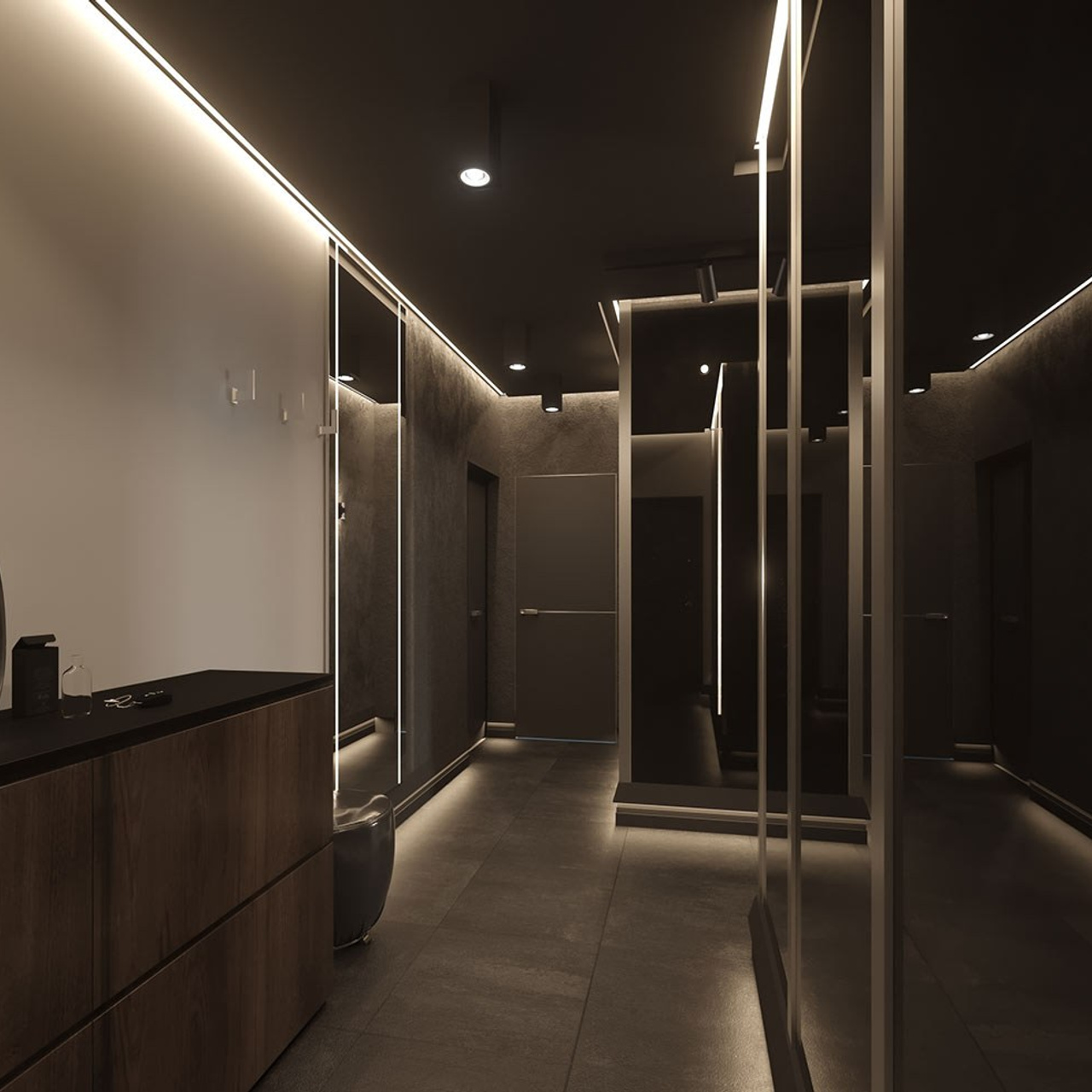 Дизайн-проект трехкомнатной квартиры