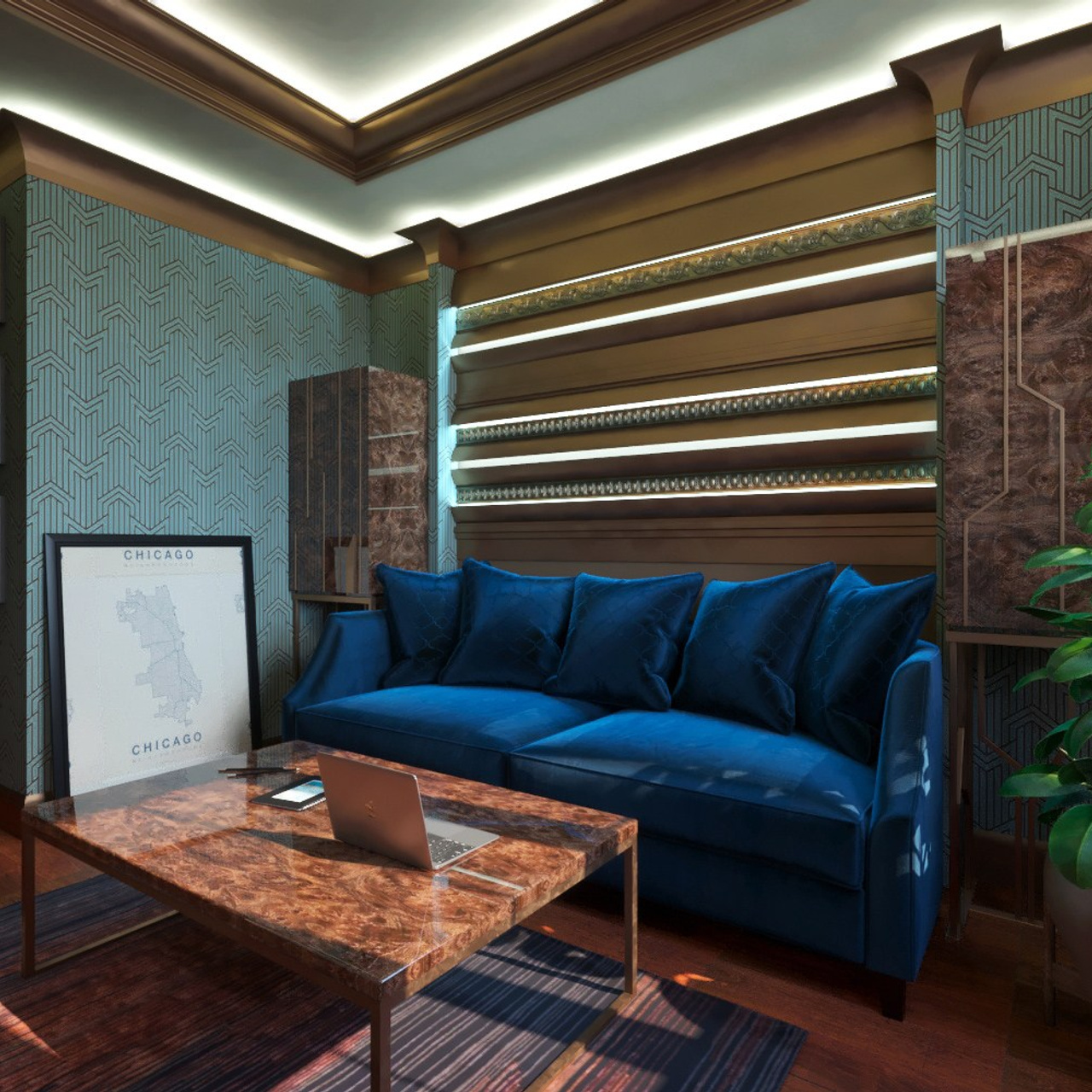 Дизайн интерьера в классическом стиле • Авторский дизайн интерьера квартиры, частного дома