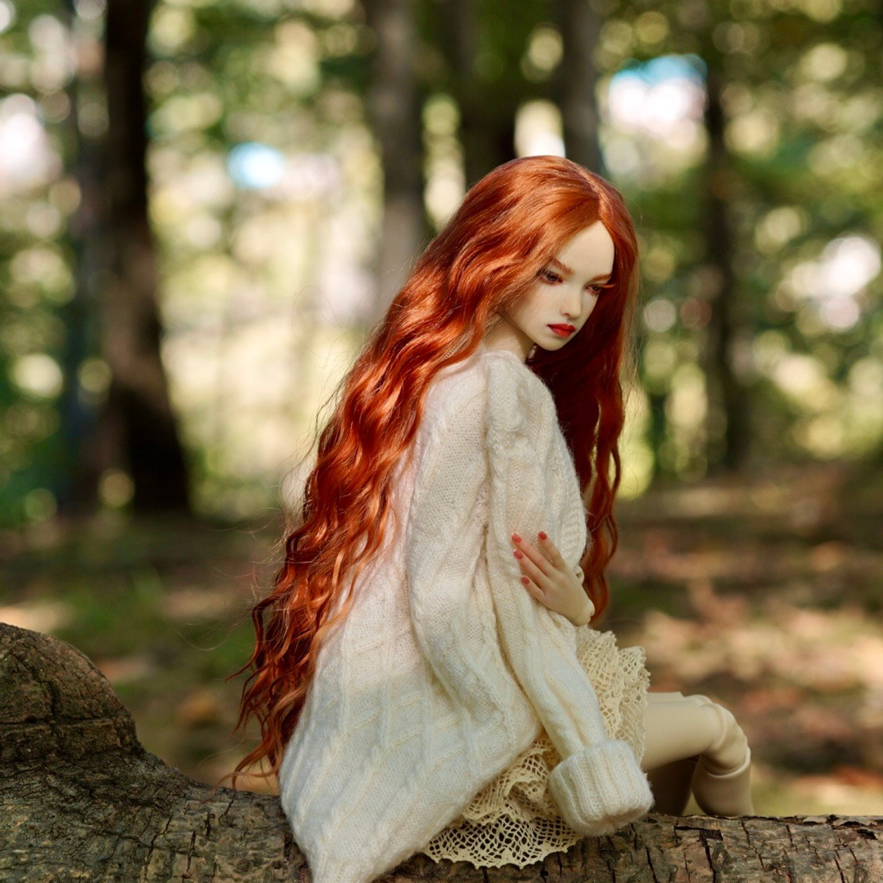 Блог. Ombra di seta — вязаная одежда для BJD кукол из шёлка