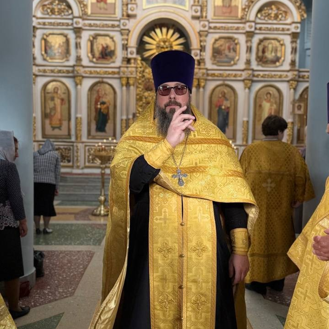 Престольный праздник во Всехсвятском храме. Саратовское Юго-Западное благочиние