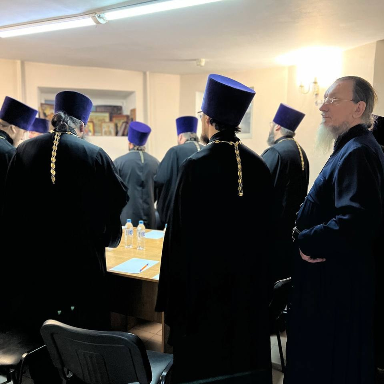 Прошло собрание клириков Саратовского Юго-Западного благочиния. Саратовское Юго-Западное благочиние