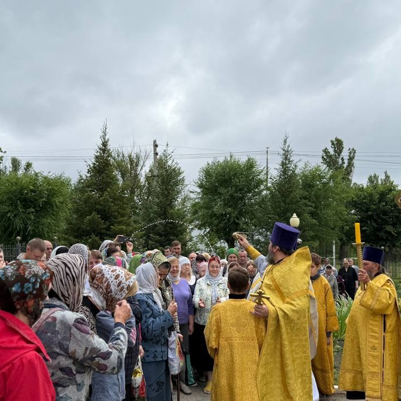 Престольный праздник во Всехсвятском храме. Саратовское Юго-Западное благочиние