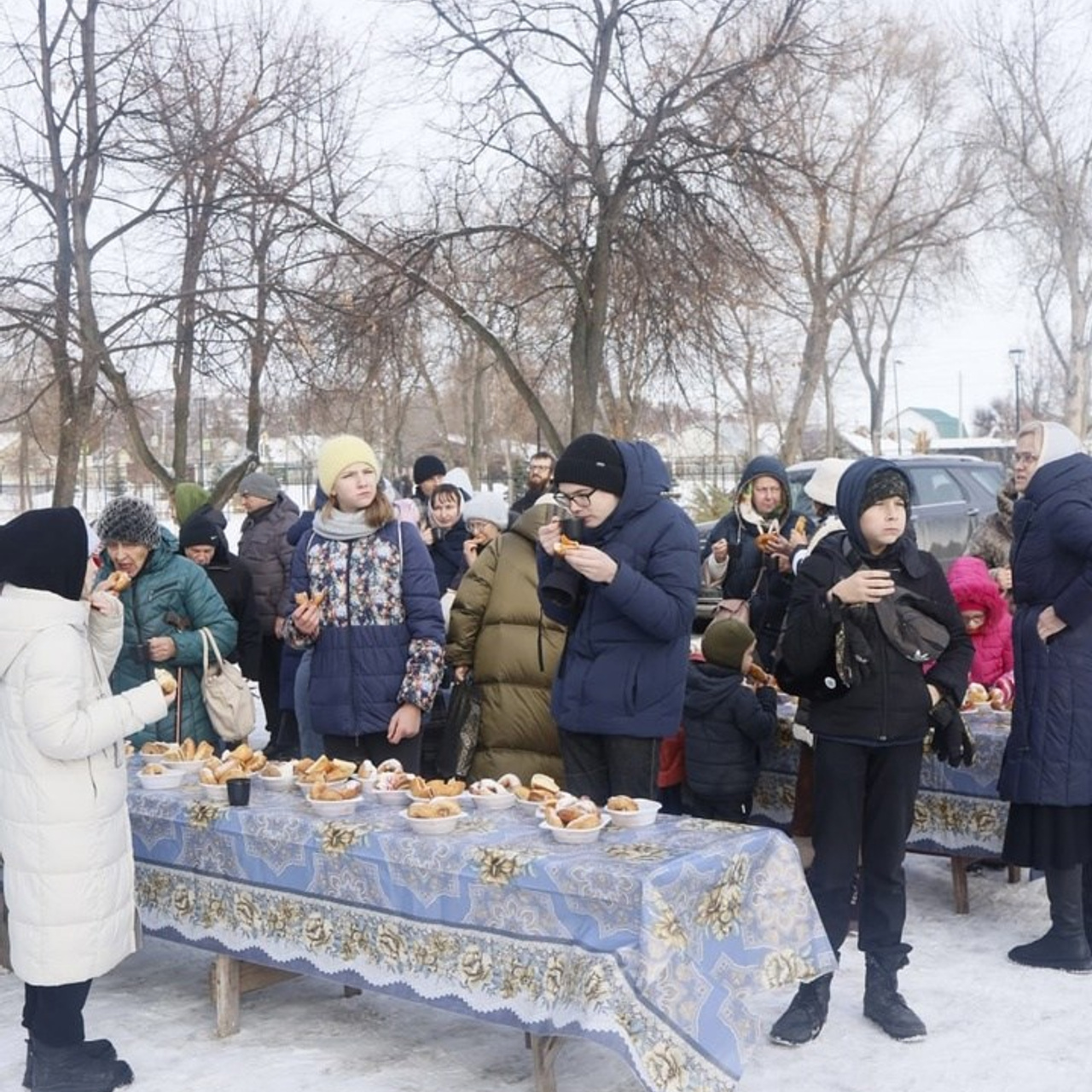 Крестный ход в день памяти преподобного Илии Муромца. Саратовское Юго-Западное благочиние