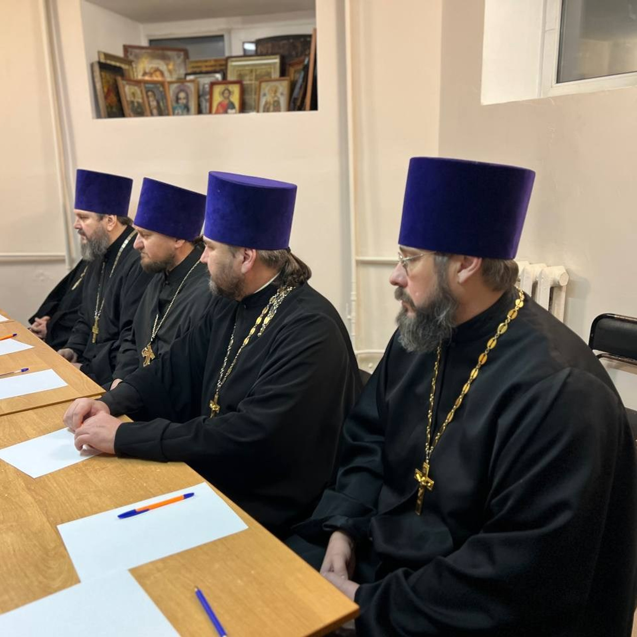 Прошло собрание клириков Саратовского Юго-Западного благочиния. Саратовское Юго-Западное благочиние