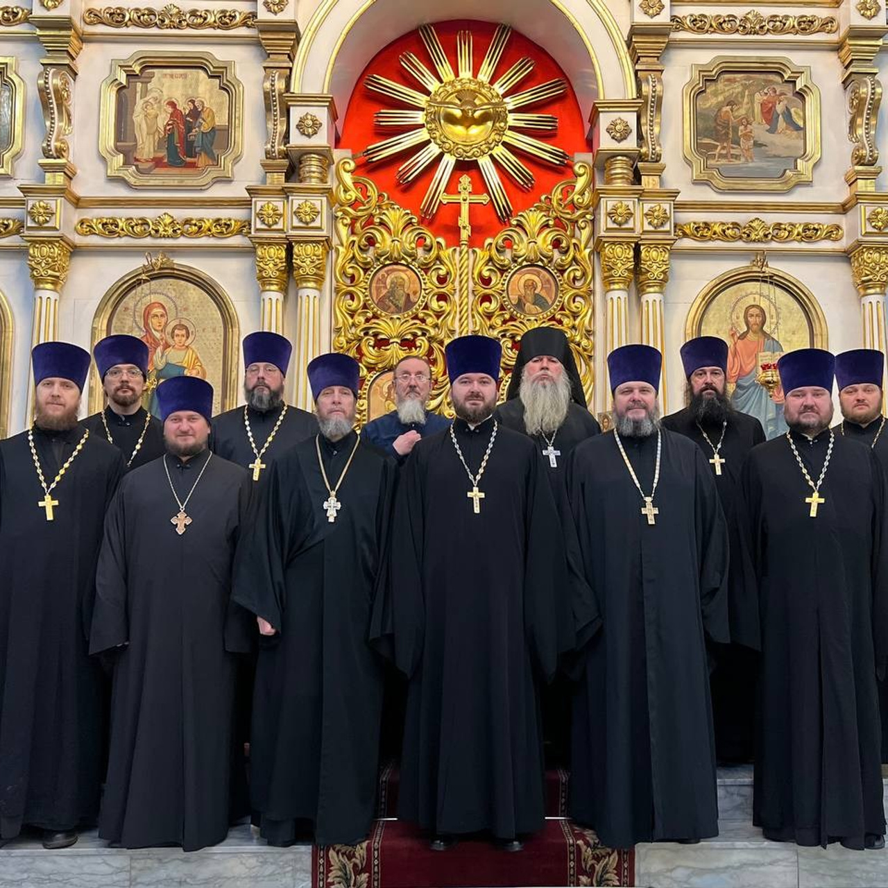 Прошло собрание клириков Саратовского Юго-Западного благочиния. Саратовское Юго-Западное благочиние