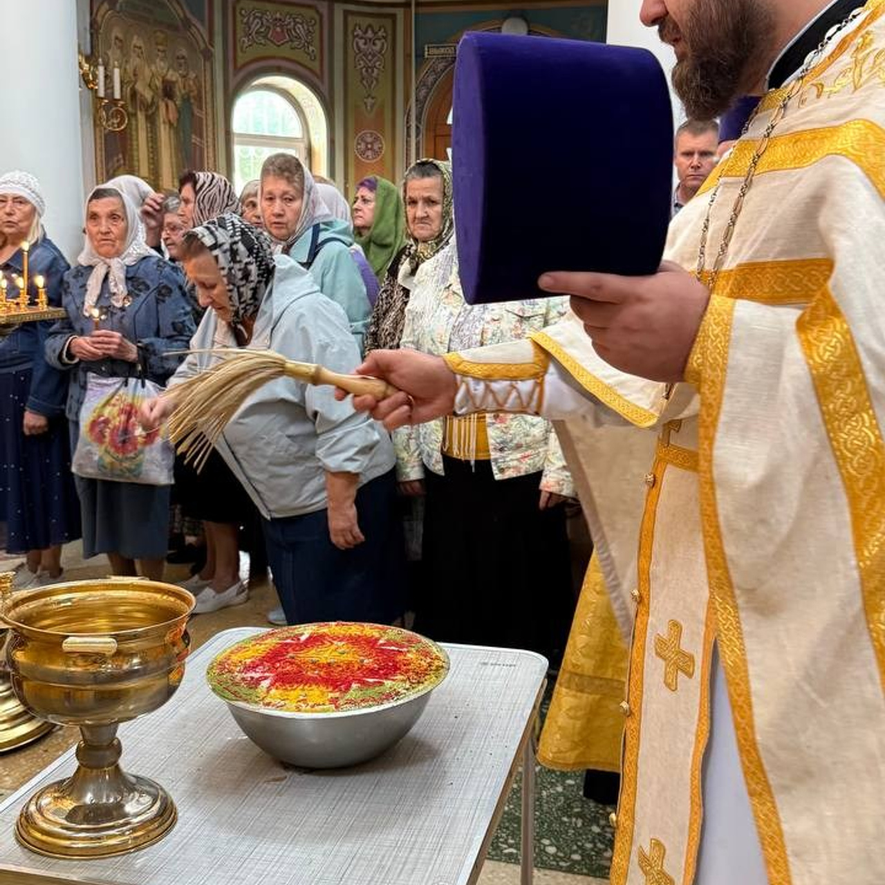 Престольный праздник во Всехсвятском храме. Саратовское Юго-Западное благочиние