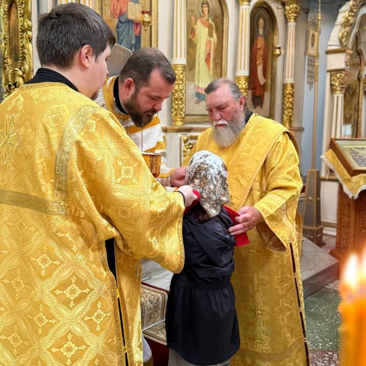 Престольный праздник во Всехсвятском храме. Саратовское Юго-Западное благочиние
