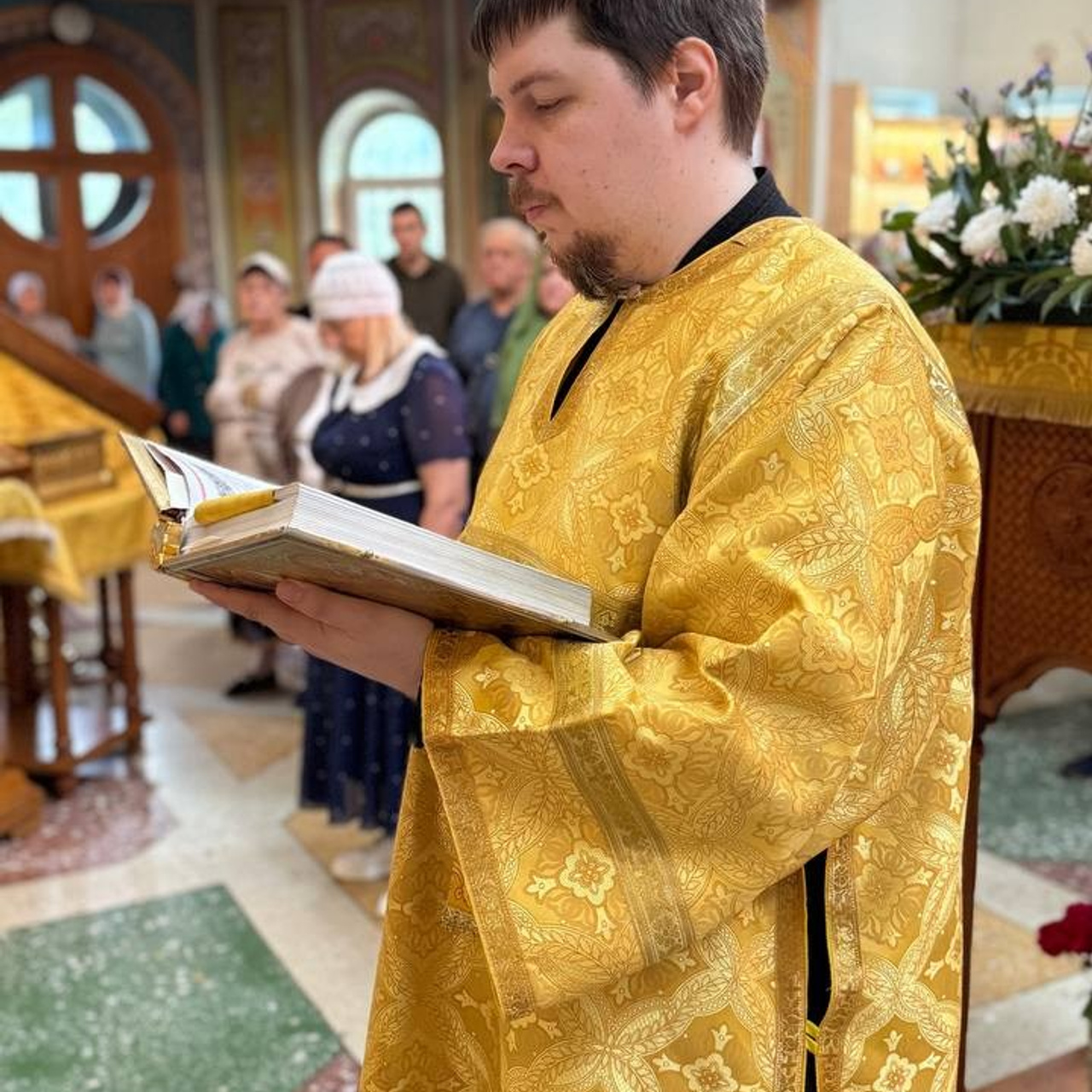 Престольный праздник во Всехсвятском храме. Саратовское Юго-Западное благочиние