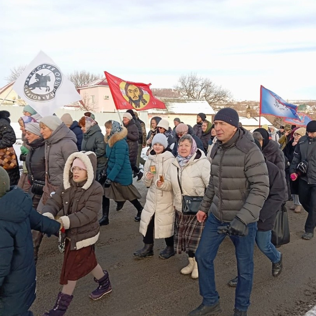 Крестный ход в день памяти преподобного Илии Муромца. Саратовское Юго-Западное благочиние