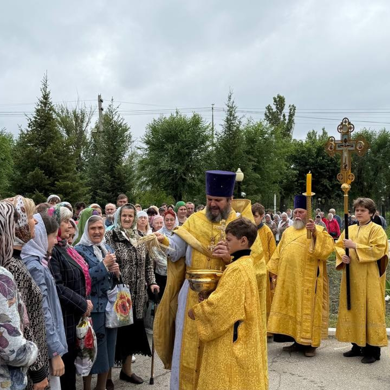 Престольный праздник во Всехсвятском храме. Саратовское Юго-Западное благочиние