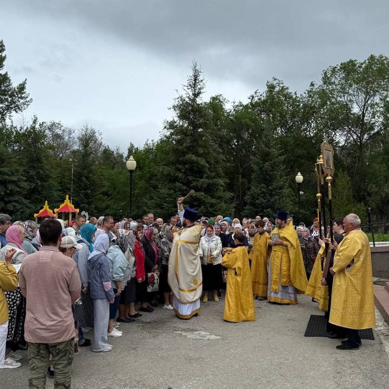 Престольный праздник во Всехсвятском храме. Саратовское Юго-Западное благочиние