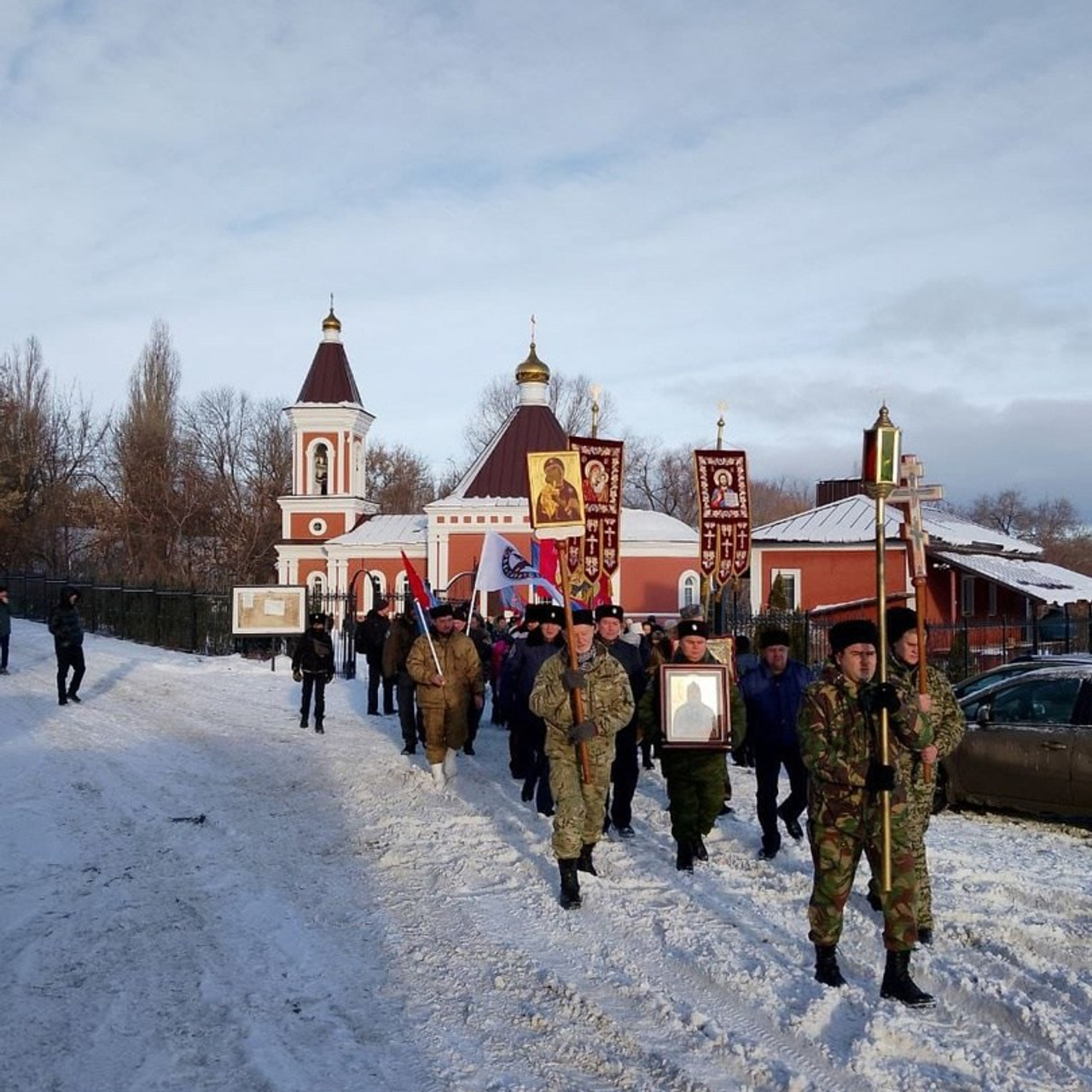Крестный ход в день памяти преподобного Илии Муромца. Саратовское Юго-Западное благочиние