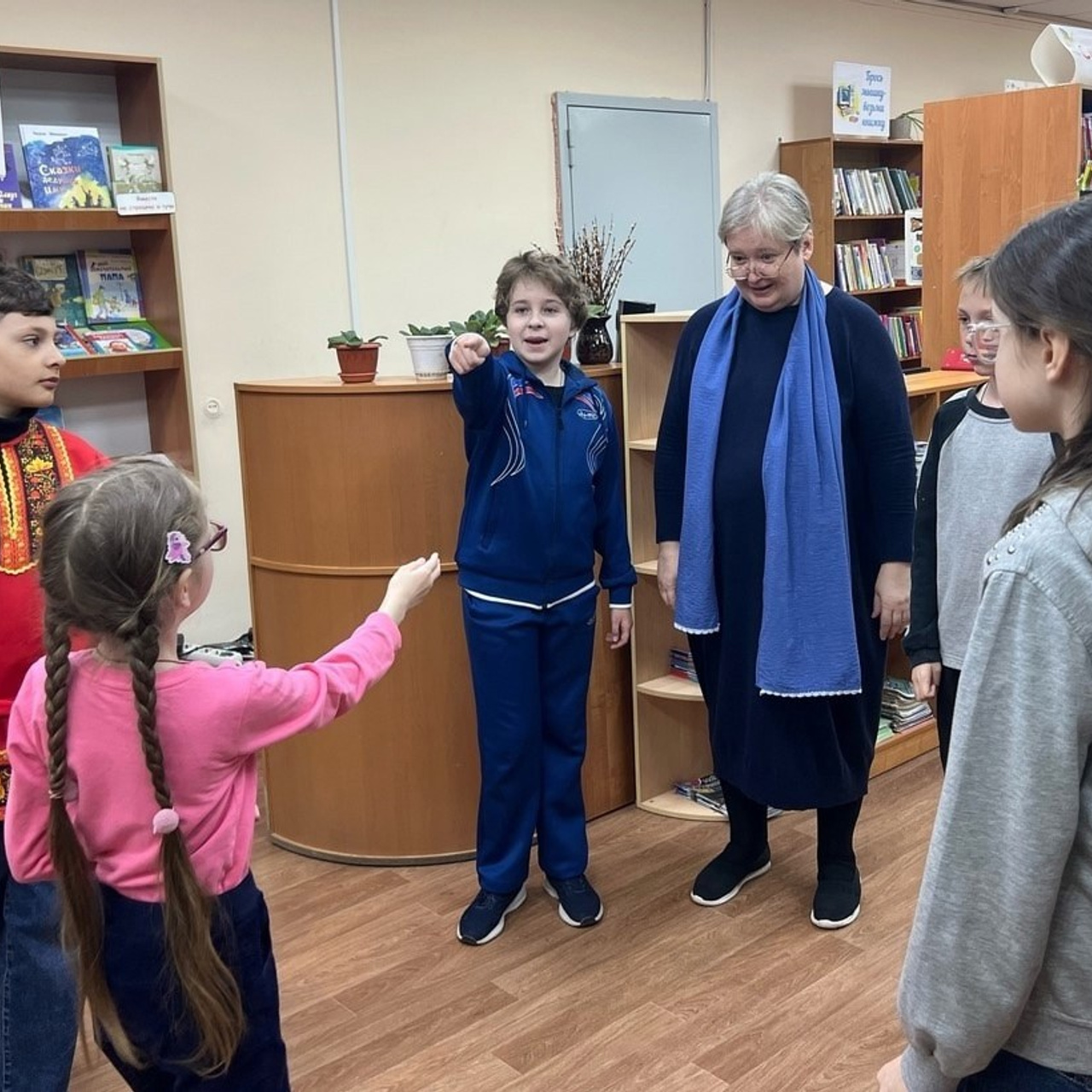 Пасхальный праздник в детской библиотеке. Саратовское Юго-Западное благочиние
