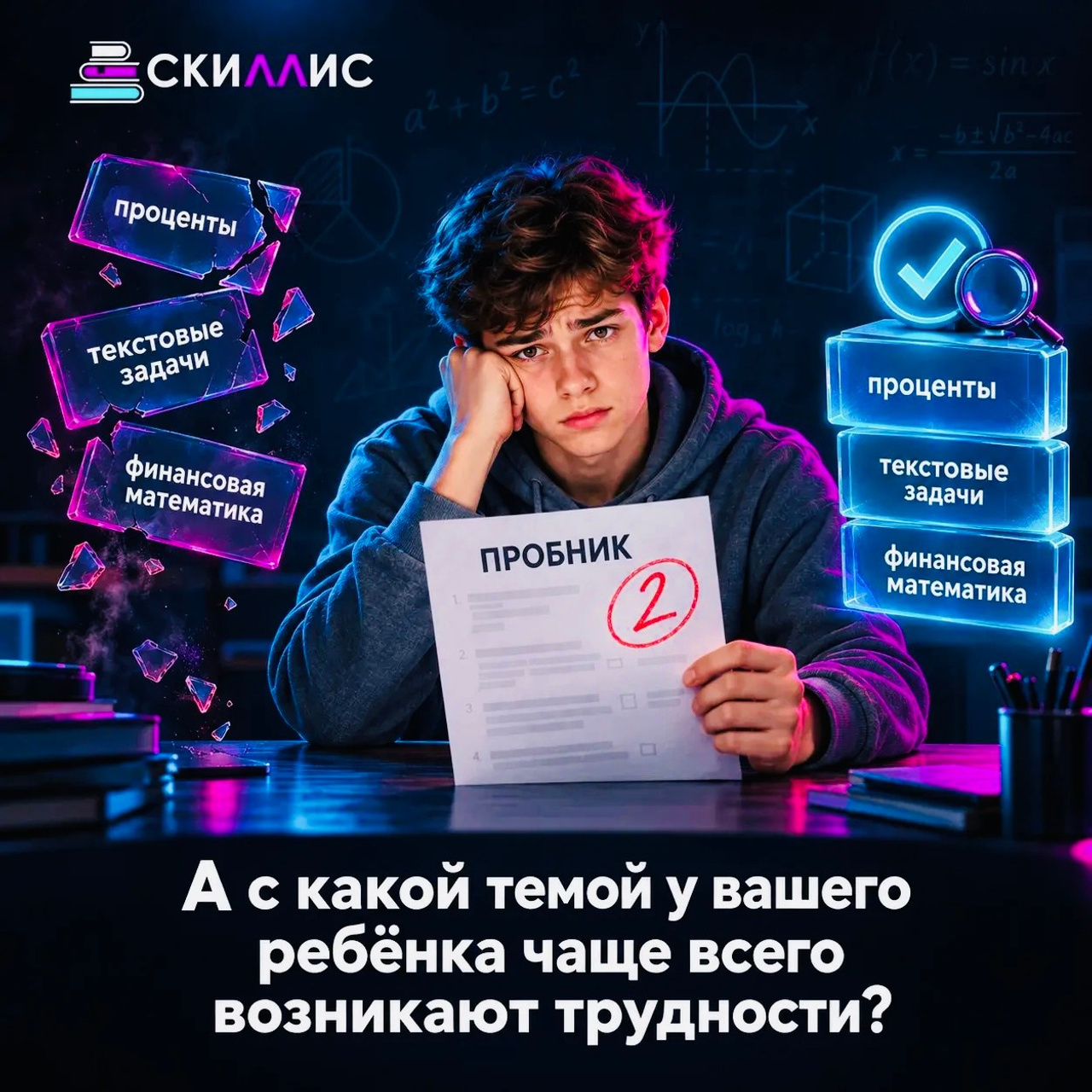 Сергей Кравцов: С 2027/28 учебного года будет введен обязательный устный экзамен по истории для выпускников 9-х классов 03 марта 2026, 11:30. Скиллис-скул.рф Скиллис — команда онлайн-репетиторов