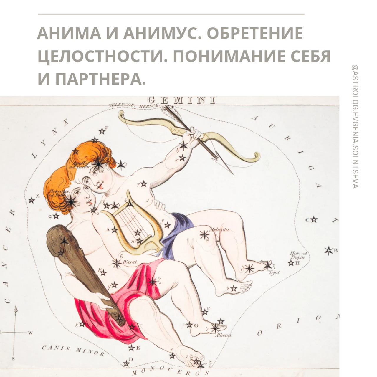 Астролог Евгения Солнцева. Составлю и расшифрую Натальную карту