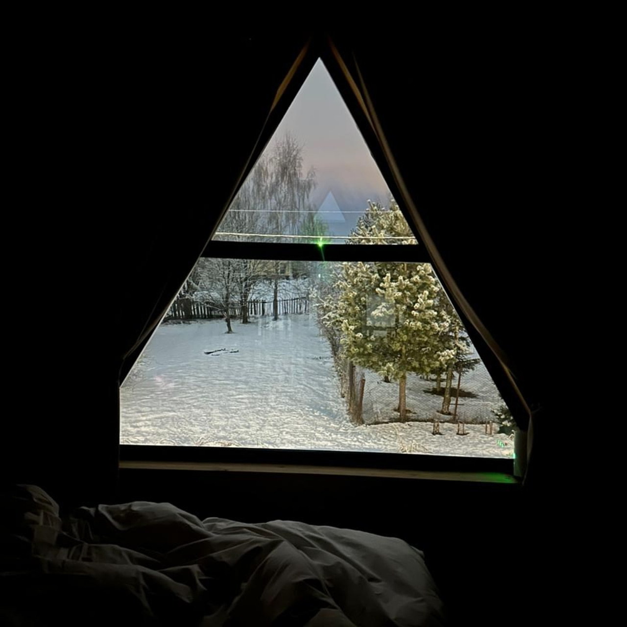 Аренда дома с чаном баней на Новый год - Загородный домик на 6 человек. Коттедж А-фрейм с баней и уличным чаном в Подмосковье - в аренду для отдыха