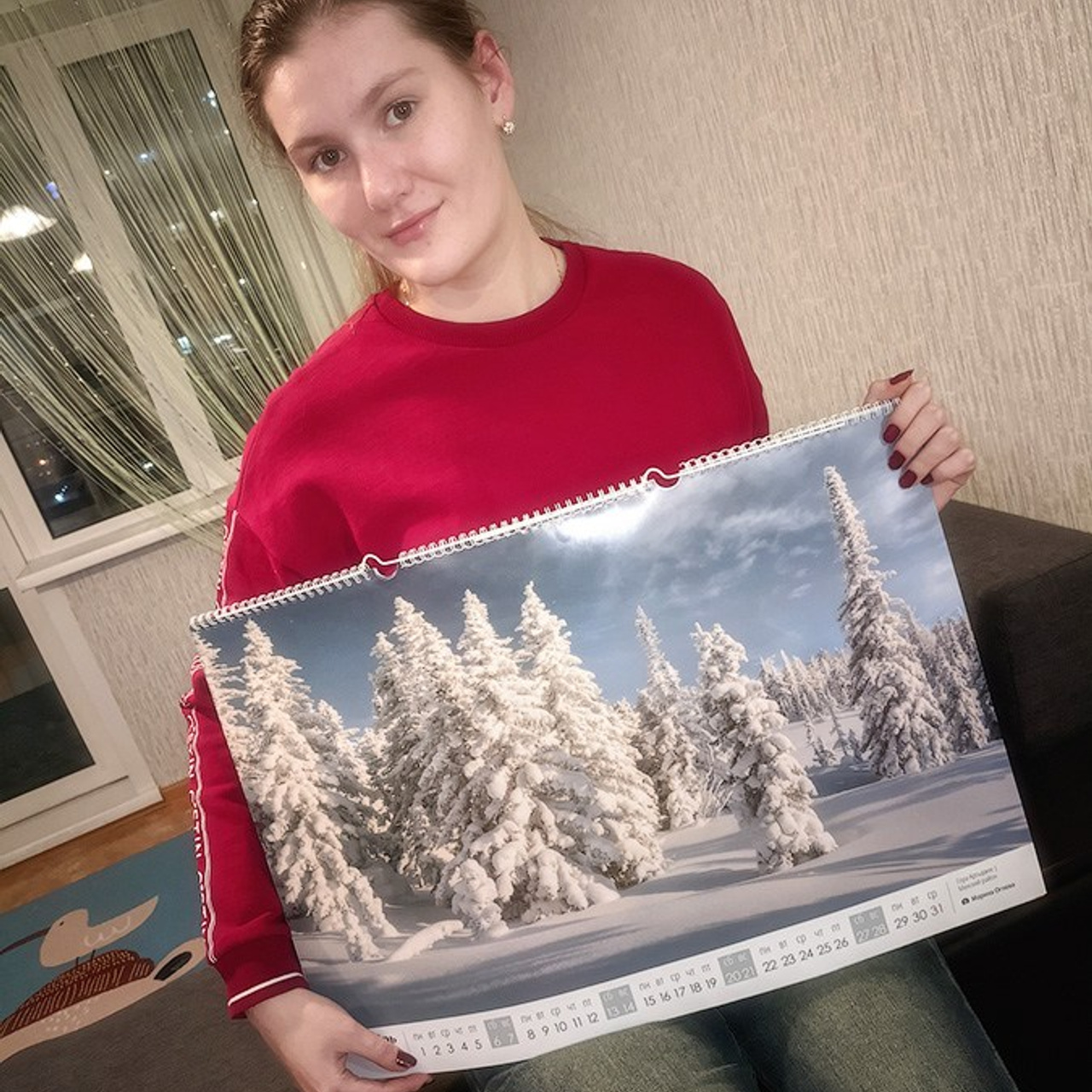 Авторский настенный календарь на 2025 год с пейзажами России | Александр Лещёнок и Марина Огнева. Фотограф-пейзажист Александр Лещёнок / г. Красноярск