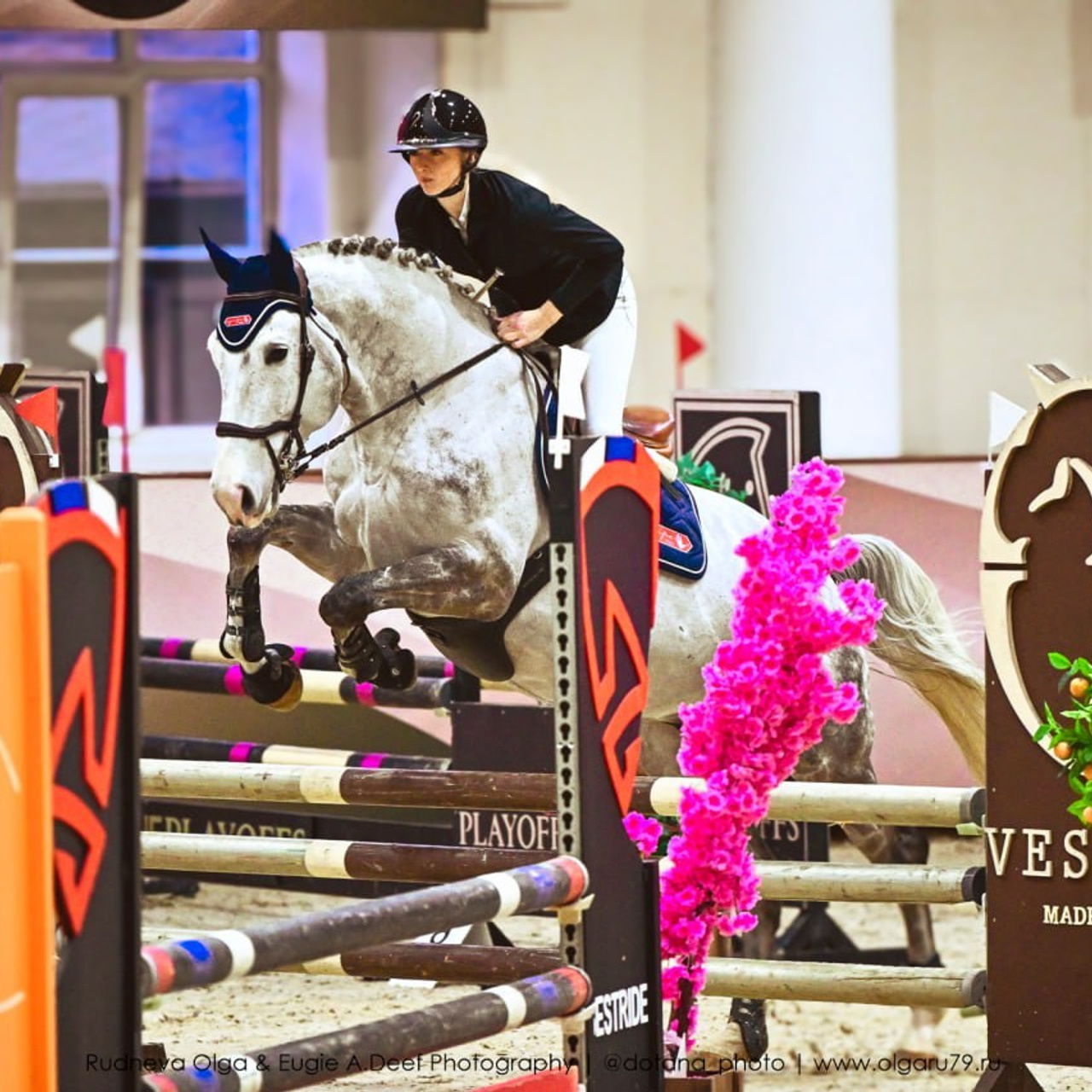 ТУРНИРНАЯ КОННАЯ ФОТОГРАФИЯ, Руднева Ольга и Евгений Адеев