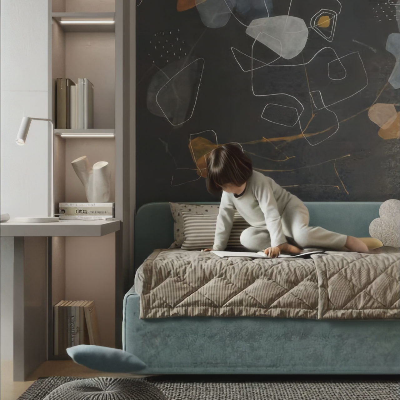 3D АНИМАЦИЯ С ПОМОЩЬЮ AI. 3D визуализация интерьера и архитектурной среды