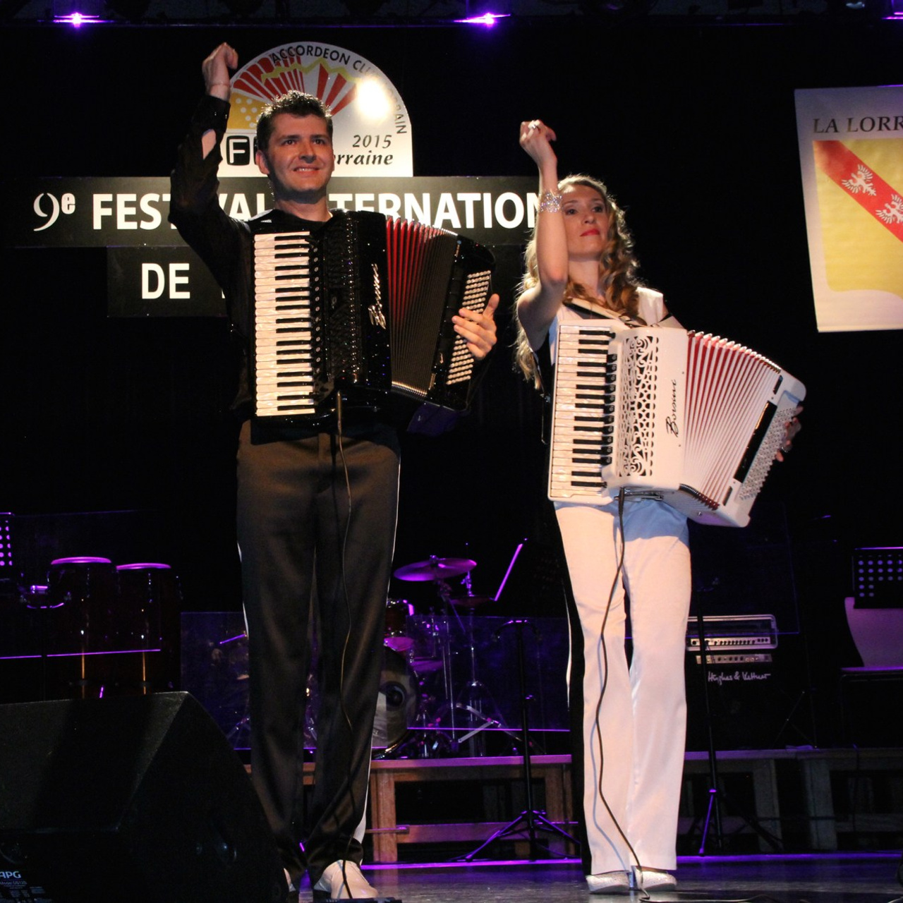 Фестивали в Литве и Польше 2012. Аккордеонист Мирослав Лелюх