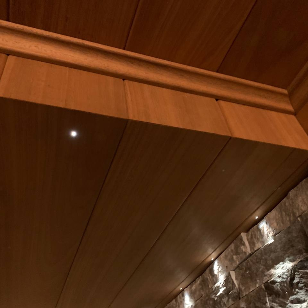 звездное небо в сауне