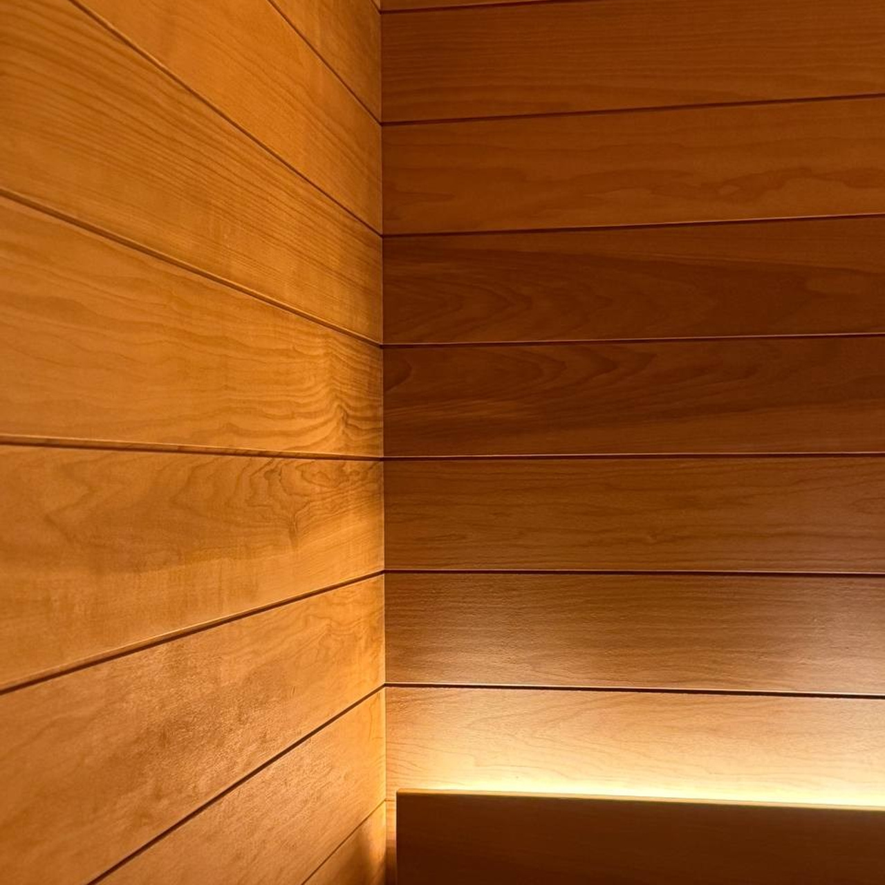 интерьер сауны без стык в стык