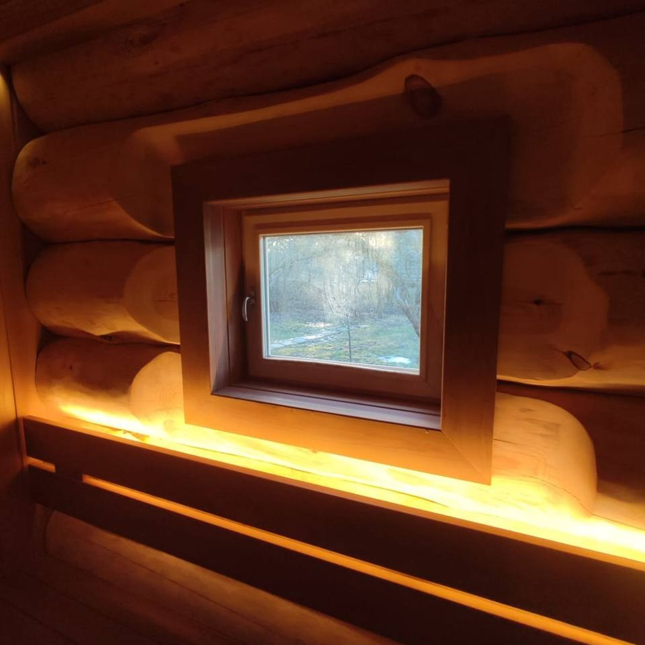 отделка сауны канадским кедром