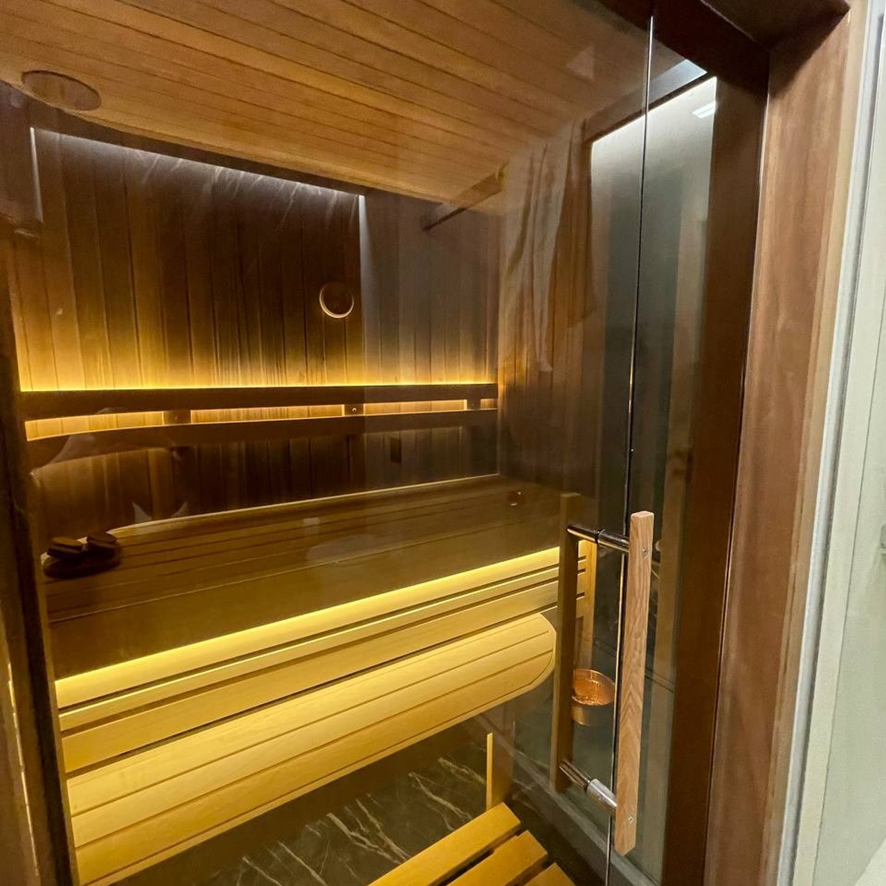 парная из кедра и абаша