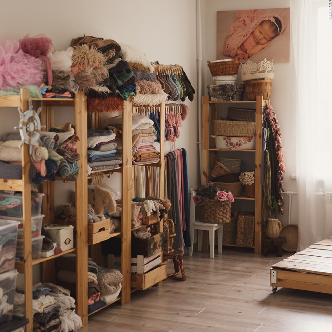 Фотосессия новорождённых в Магнитогорске. Съемка в студии. Фотограф новорожденных в Магнитогорске Ксюша Борисова