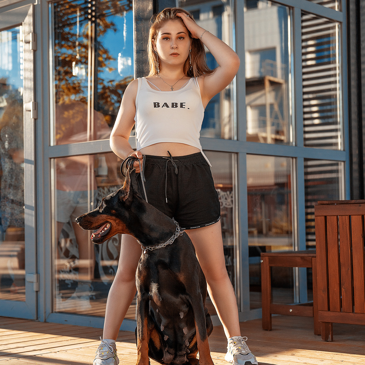 Фотосессия с Доберманом. Фотограф ОСОБЕННЫХ историй в Туле Свищенкова Виктория