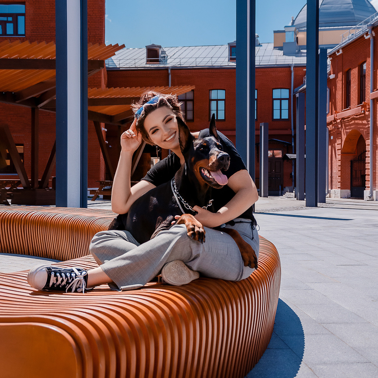 Фотосессия с Доберманом. Фотограф ОСОБЕННЫХ историй в Туле Свищенкова Виктория