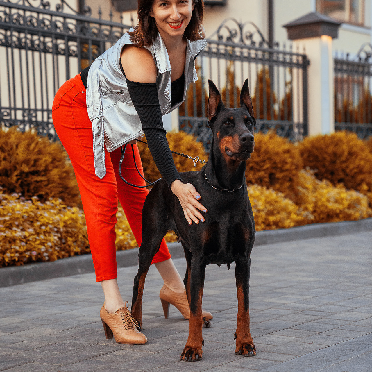 Фотосессия с Доберманом. Фотограф ОСОБЕННЫХ историй в Туле Свищенкова Виктория