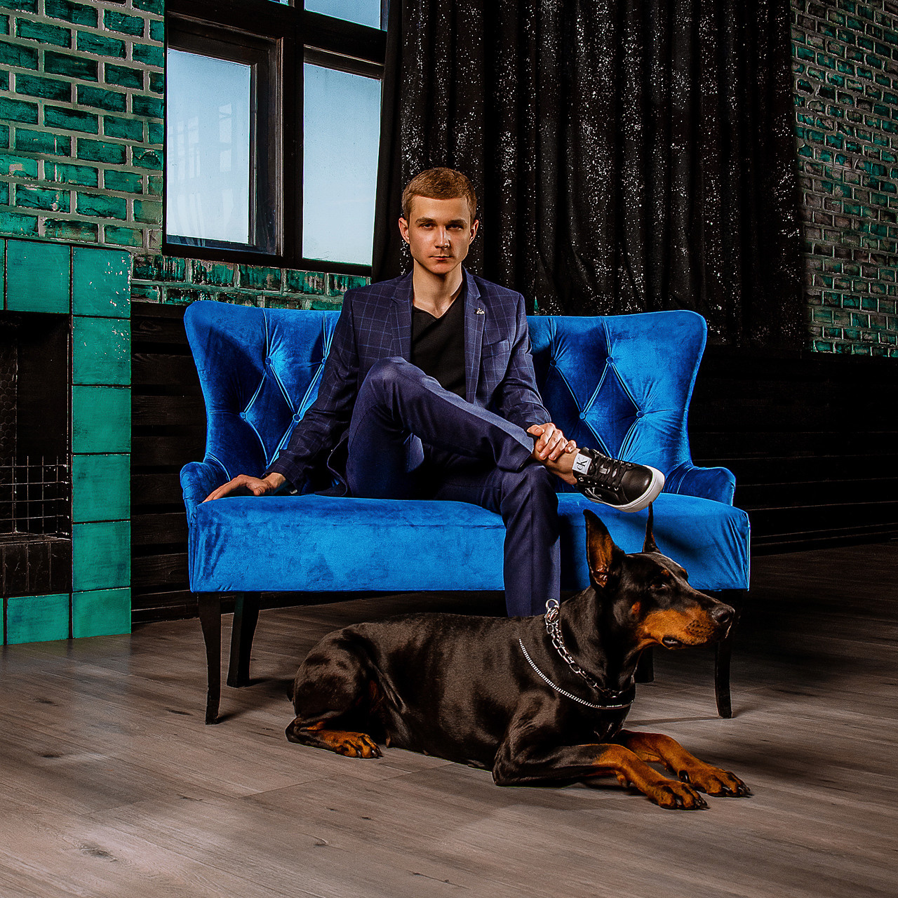 Фотосессия с Доберманом. Фотограф ОСОБЕННЫХ историй в Туле Свищенкова Виктория