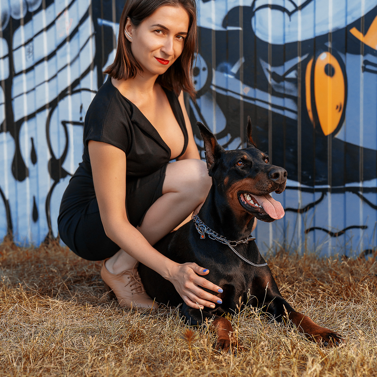 Фотосессия с Доберманом. Фотограф ОСОБЕННЫХ историй в Туле Свищенкова Виктория