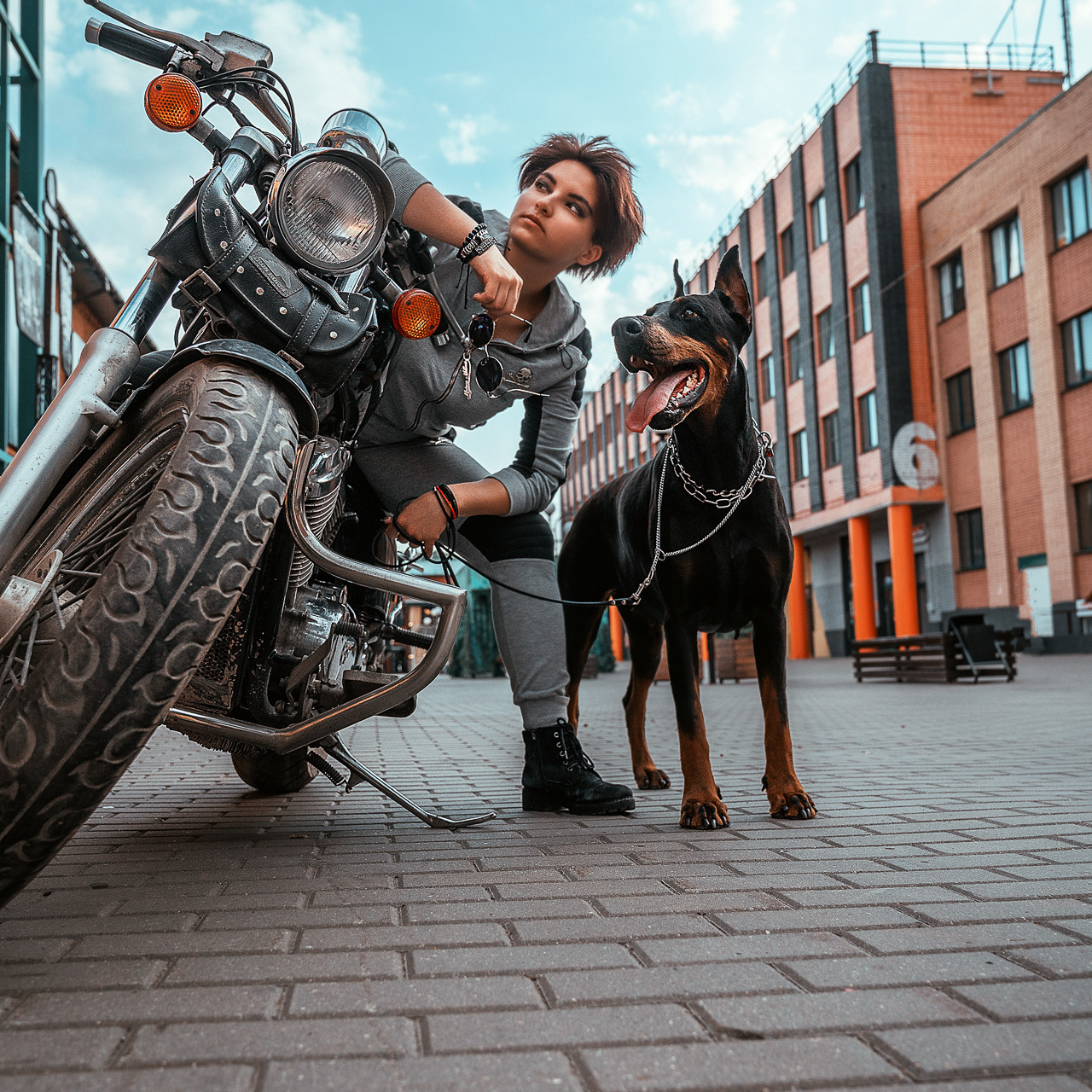 Фотосессия с Доберманом. Фотограф ОСОБЕННЫХ историй в Туле Свищенкова Виктория