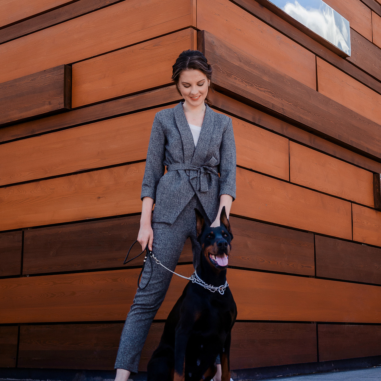 Фотосессия с Доберманом. Фотограф ОСОБЕННЫХ историй в Туле Свищенкова Виктория