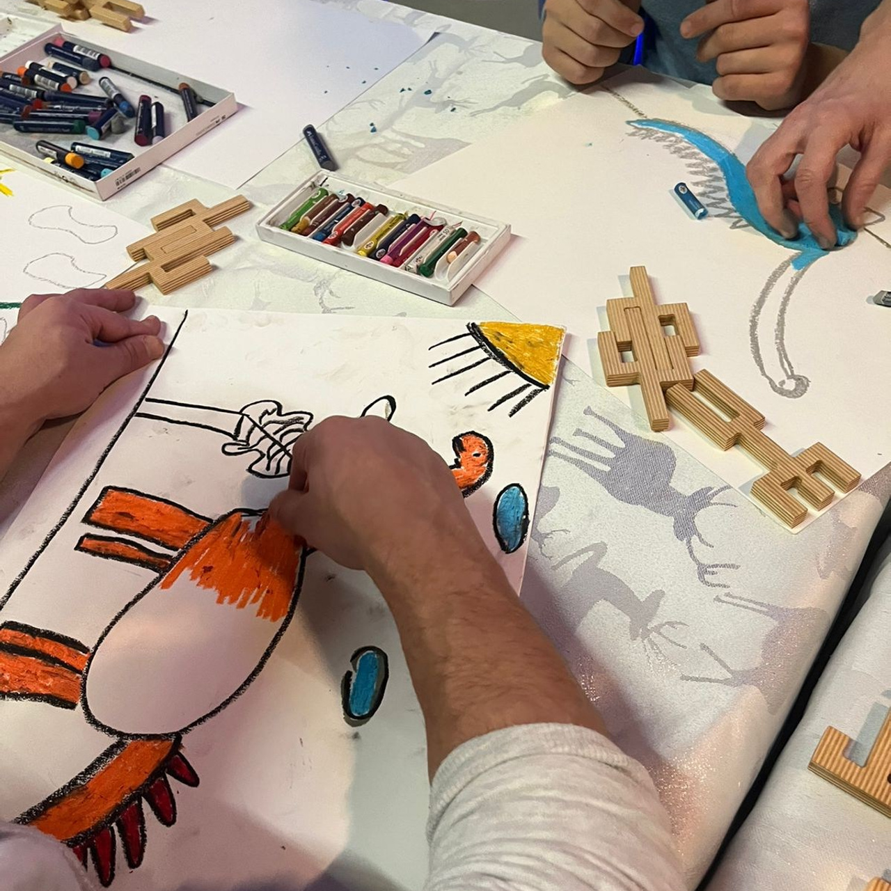 СКАЗКИ НА БРЮСОВОМ. Ассоциация художников монументалистов г. Москва