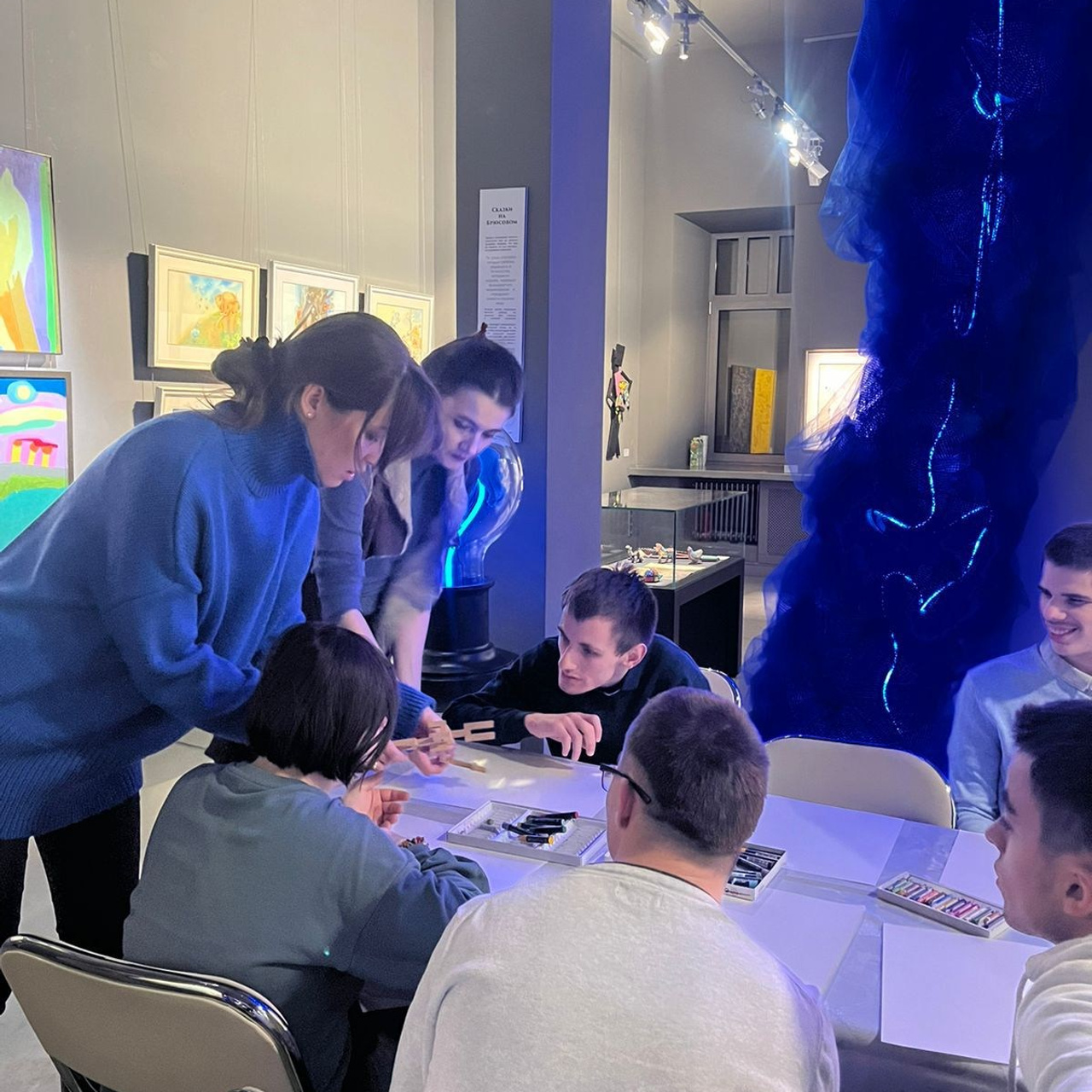 СКАЗКИ НА БРЮСОВОМ. Ассоциация художников монументалистов г. Москва