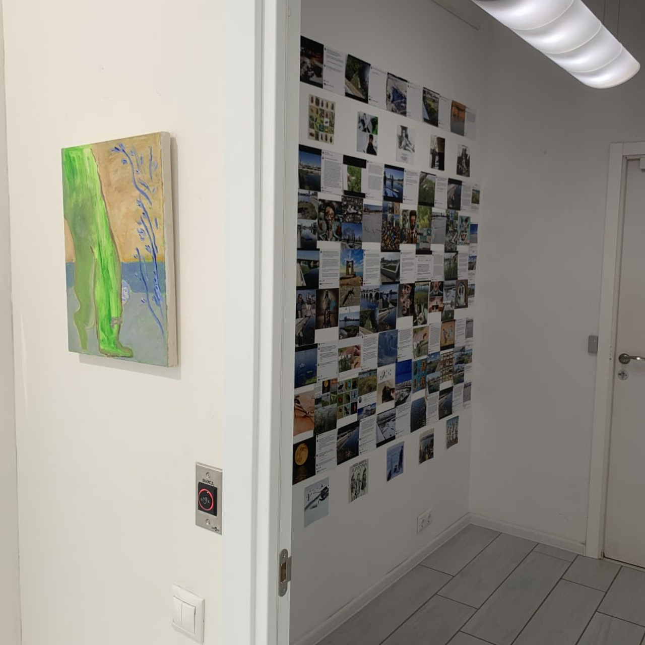 Письма к Острову, выставка в Arbuzz gallery. Художник Олег Семёновых