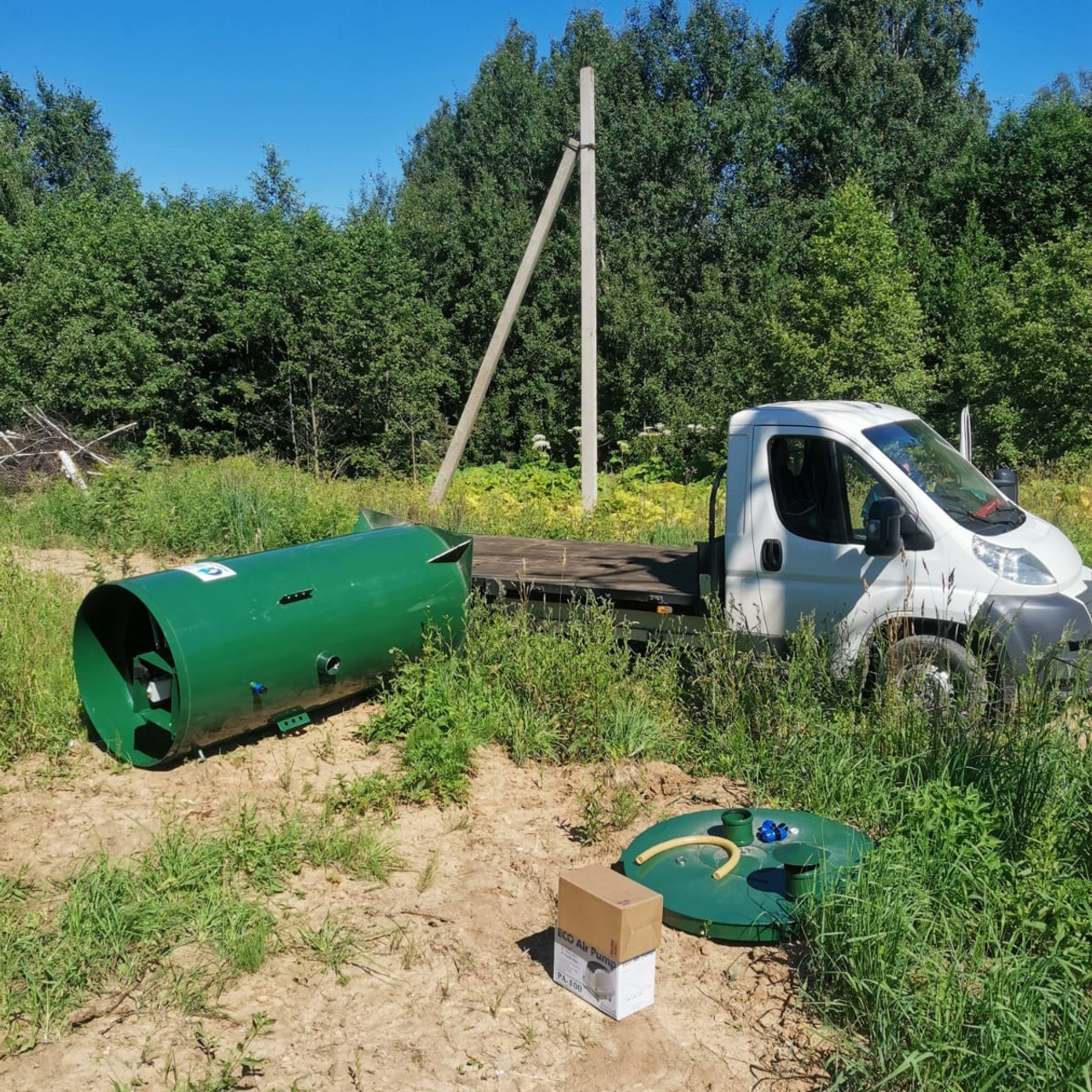 Септик и канализация для частного дома и дачи в Орехово-Зуево — заказать услугу