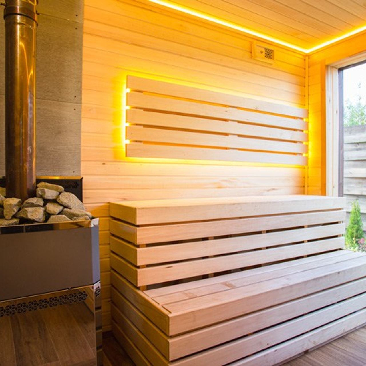 А-фрейм дом для отдыха на 6 человек с чаном и баней «Чантриум» — смотреть в каталоге