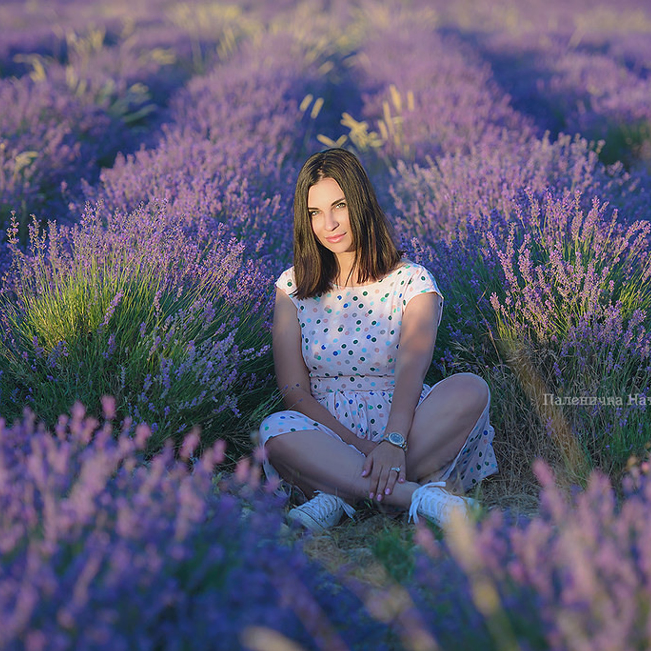 Фотограф в Крыму и Севастополе. Фотосессия в лавандовом поле для девушки
