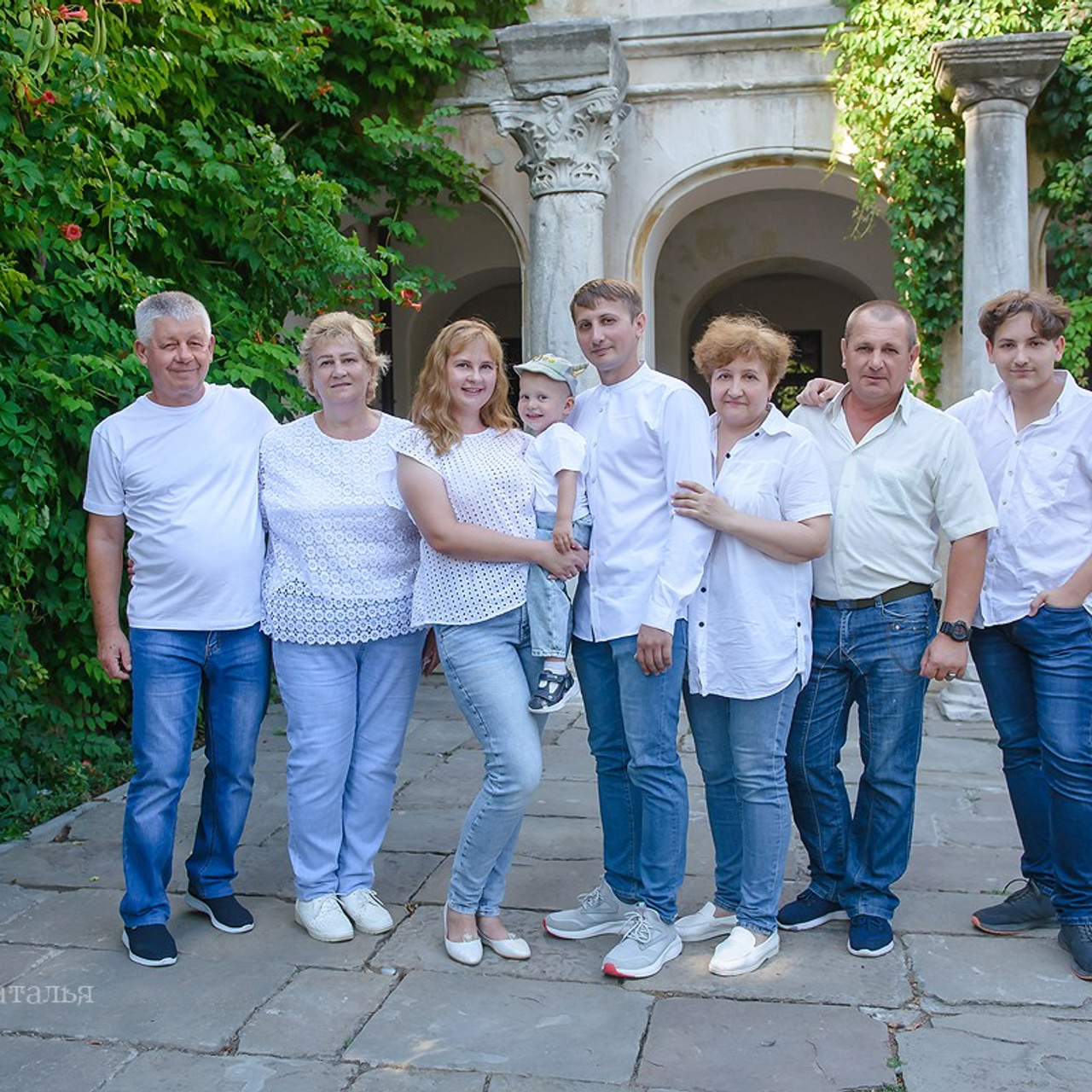 Фотограф Севастополе, ЮБК, Форосе.  Фотосессия для большой семьи