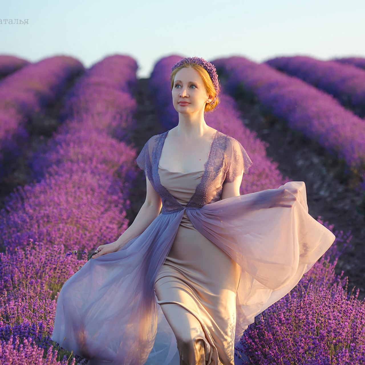Фотосессия в Провансе в Крыму. Лавандовое поле в цветении. Фотосессия для девушки