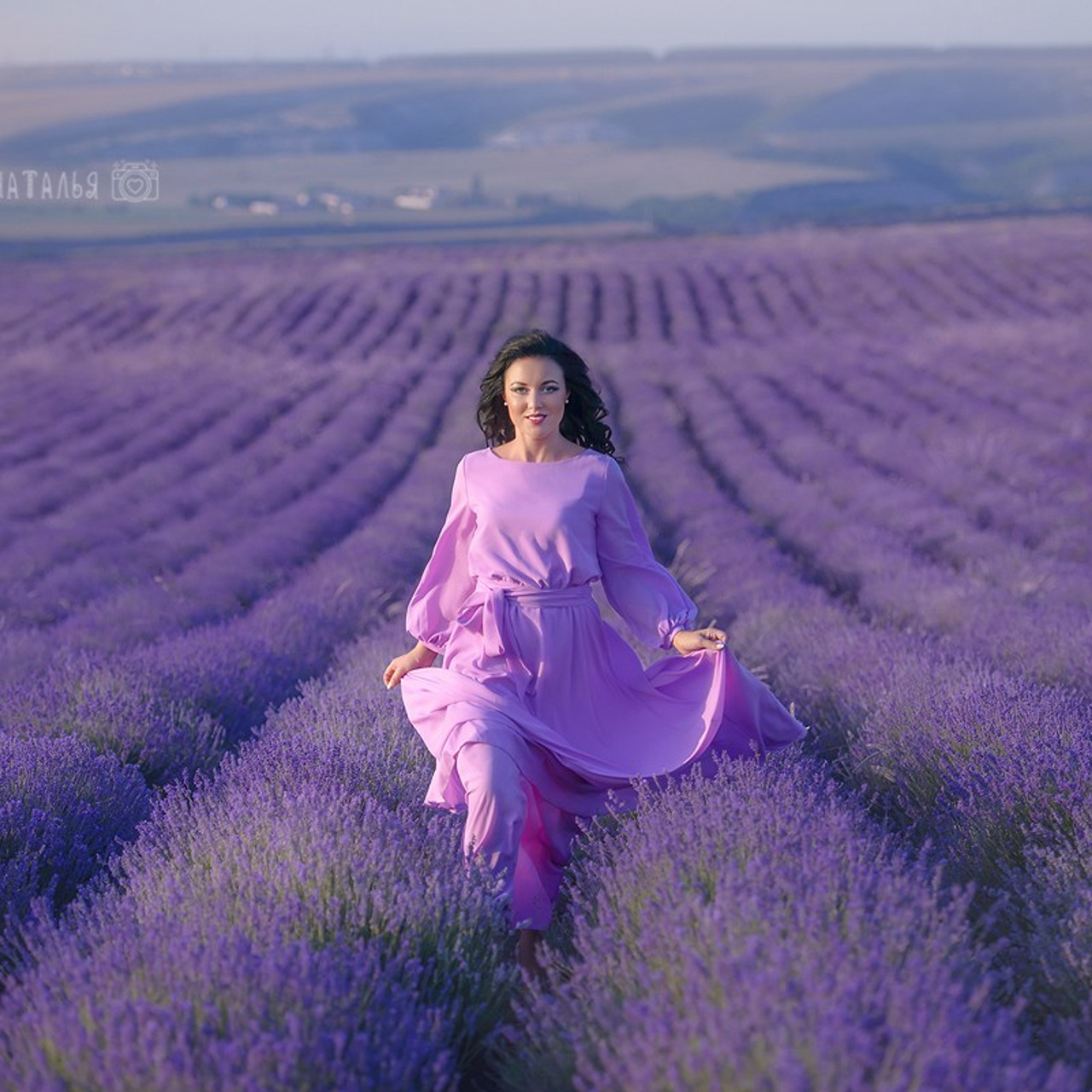 Фотосессия в Форосе и в Крыму. Женский портрет в лаванде