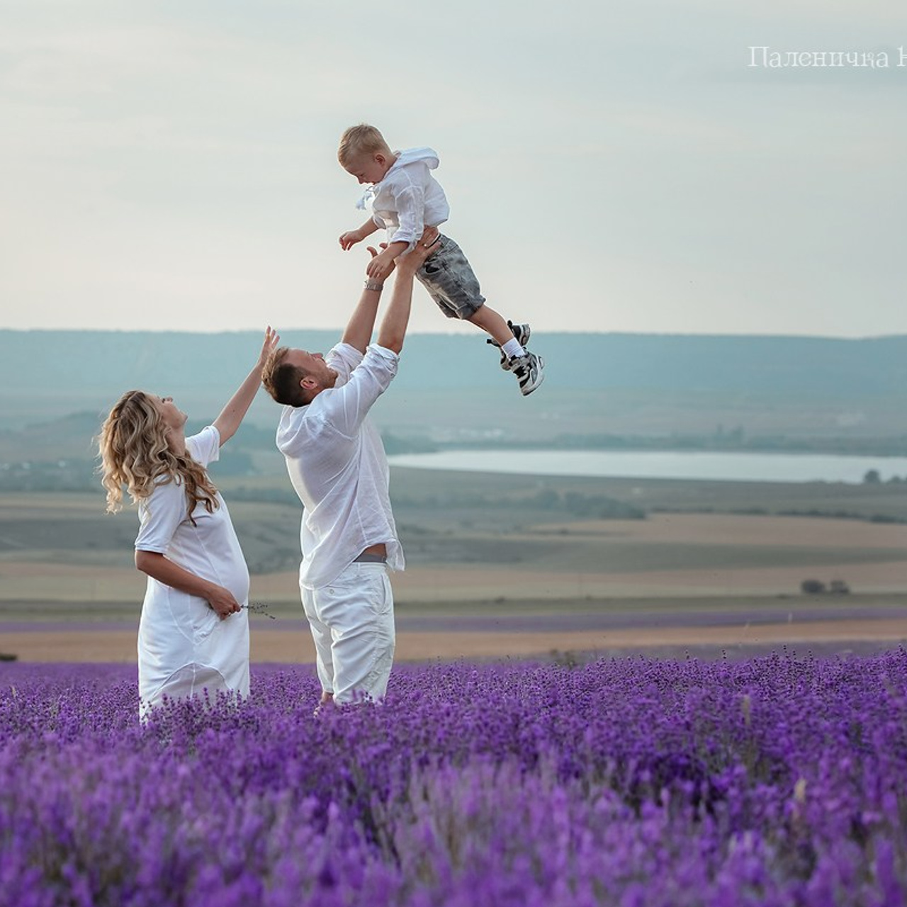 Семейная фотосессия в лавандовом поле, Форосском парке, отеле Мрия, на юбк