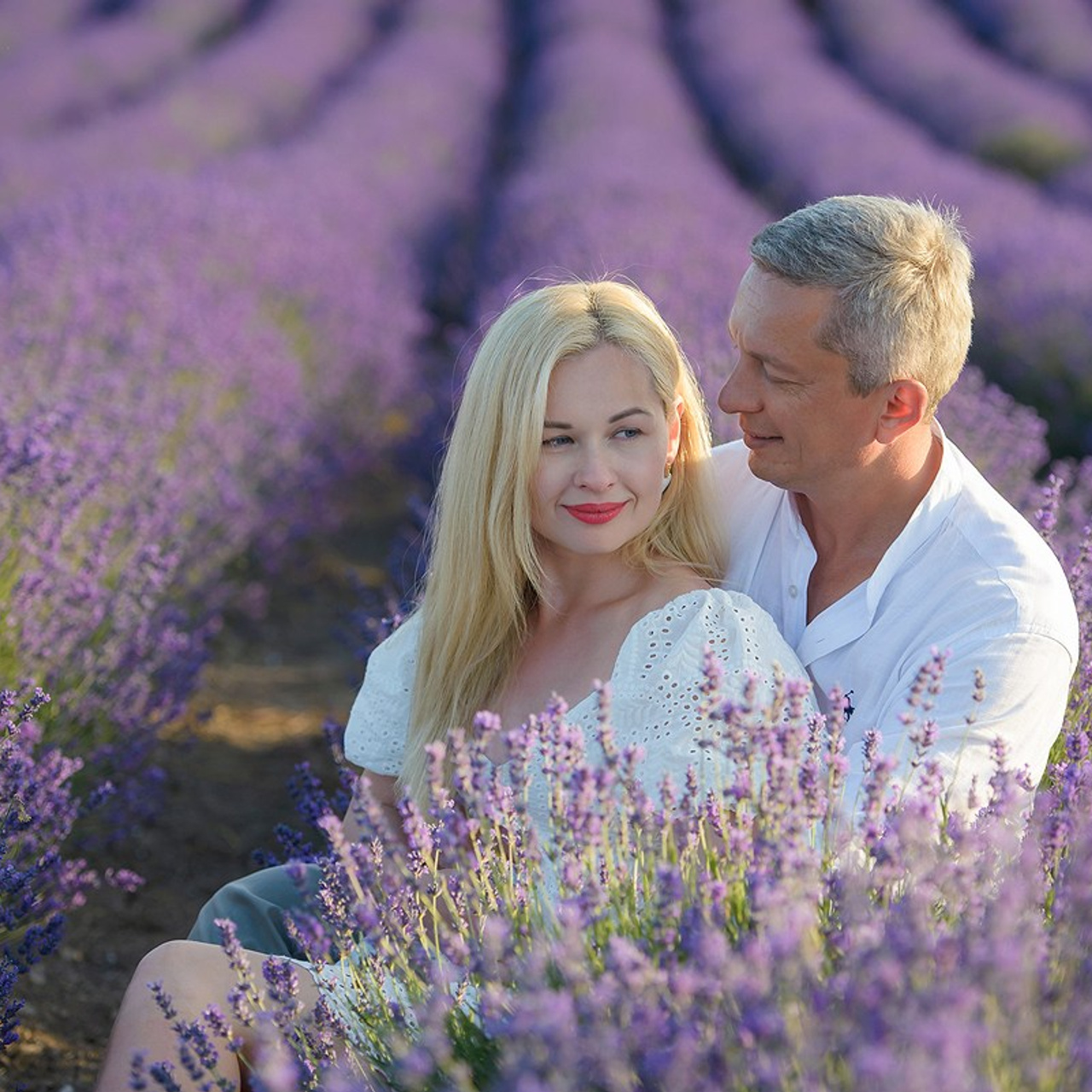 Фотограф Севастополь. Лавстори для двоих в лавандовом поле